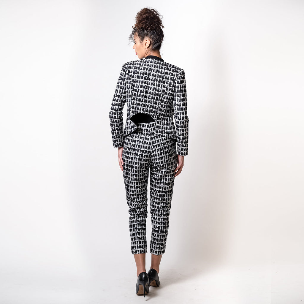 Fly Away Back Cutout Jacket Cenia New York