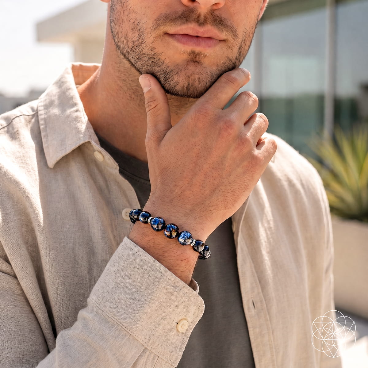 Shattered, Then Whole: Ultra-Rare Namibian Pietersite Bracelet Conscious Items