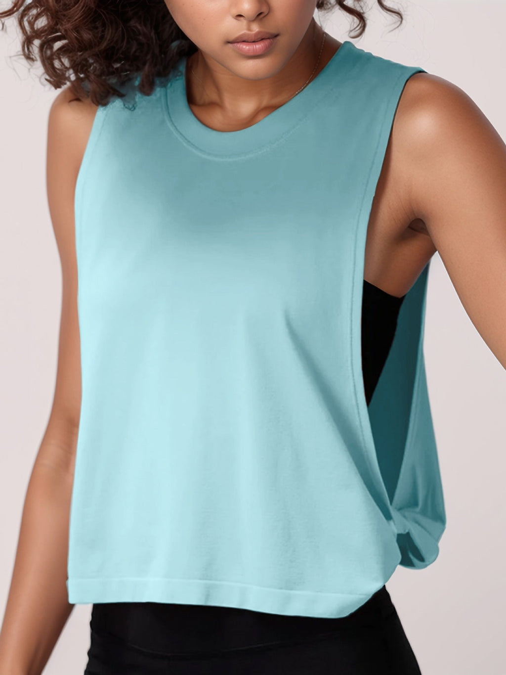 Cross-Border Loose Sleeveless Blouse Sports Vest Women's Summer Lightweight Breathable Running Yoga Clothing Top Fitness Vest Social Buzz eSIMs