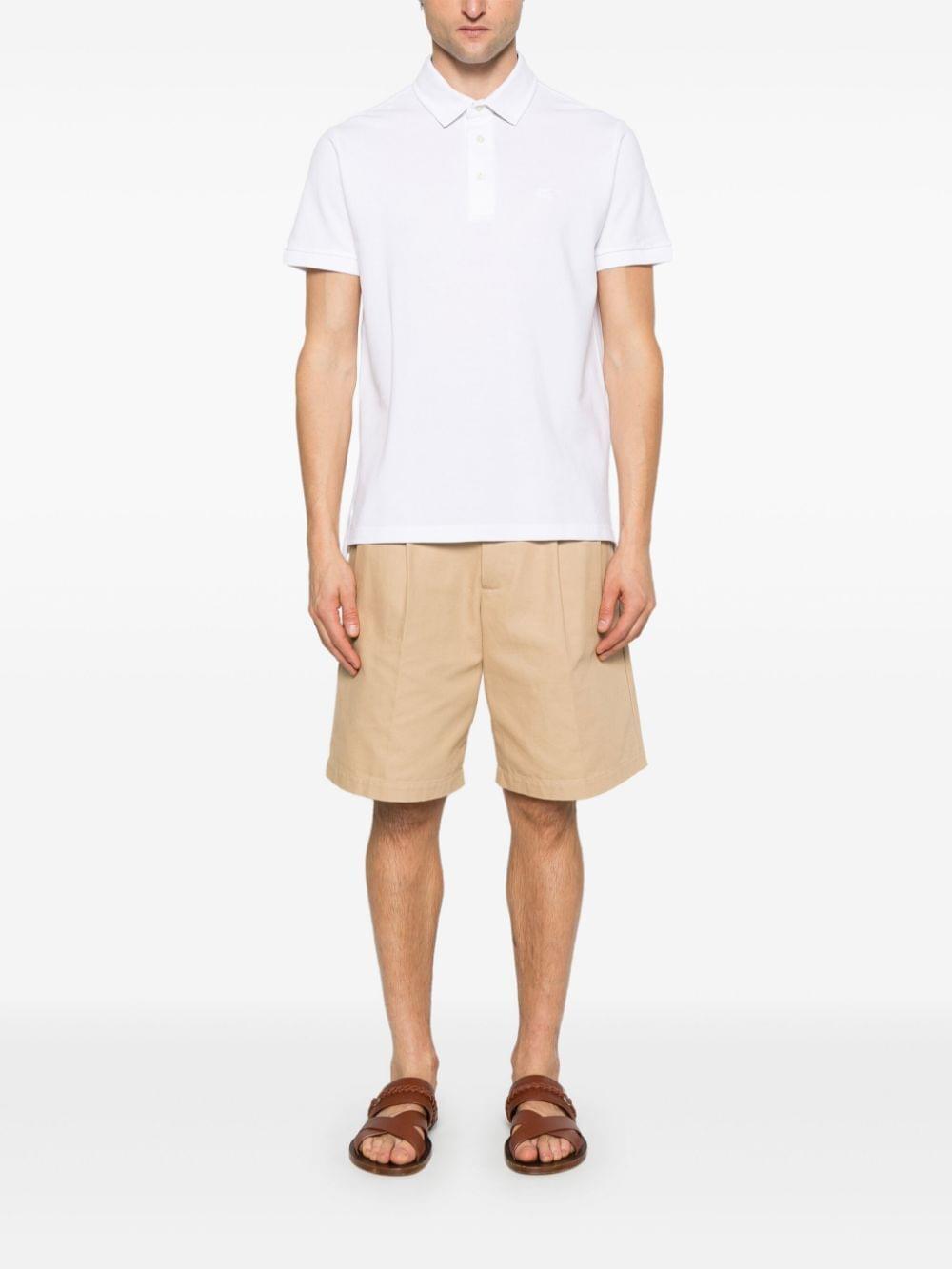Etro Men Pegaso-Embroidered Polo Shirt