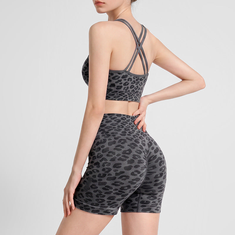 Dopamine Yoga Outfit Set  Back Friendly Yoga Tank Top With Built In Bra Pads High Waisted Tummy Control Yoga Shorts With Butt Lifting Effect Social Buzz eSIMs