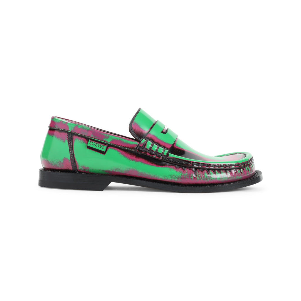 Loewe Campo Brushed Loafers Women