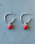Silver Strawberry Fields Forever Earrings Downeast