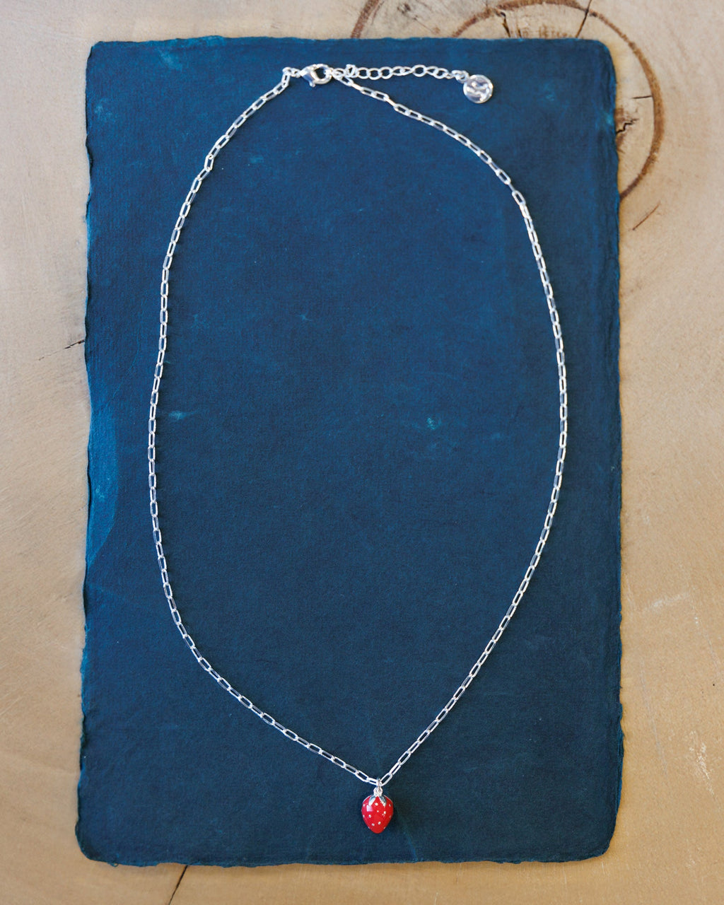 Silver Strawberry Fields Forever Necklace Downeast