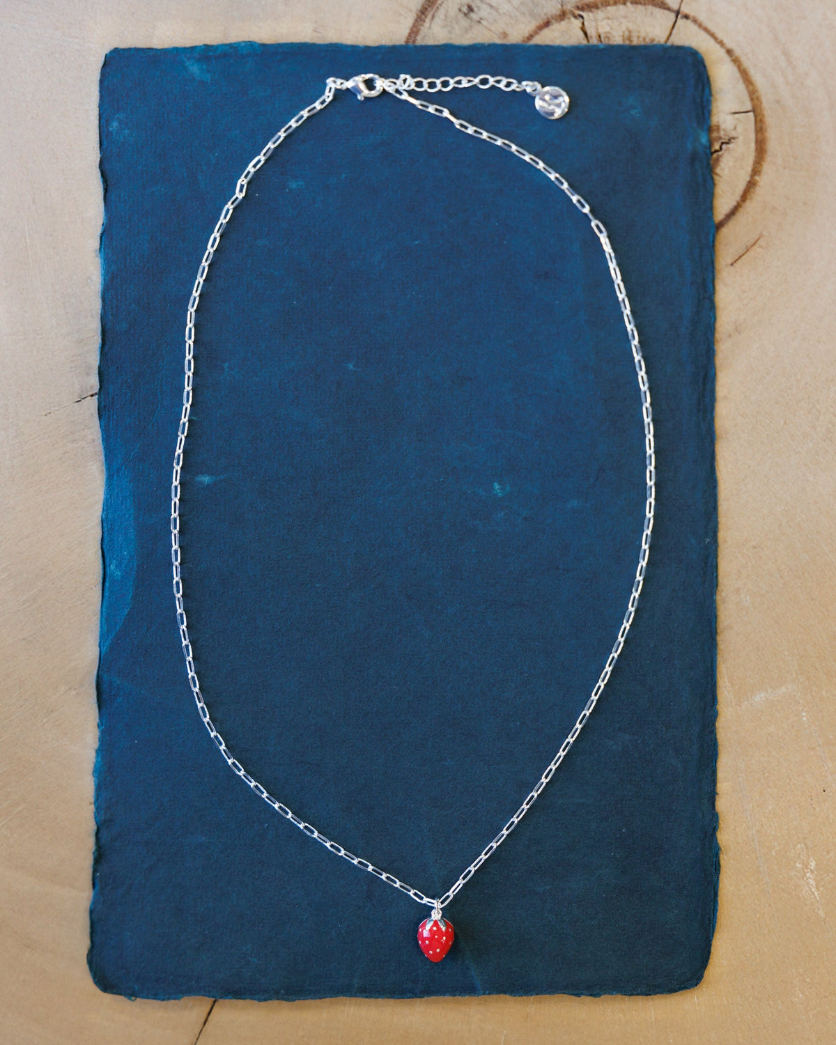 Silver Strawberry Fields Forever Necklace Downeast