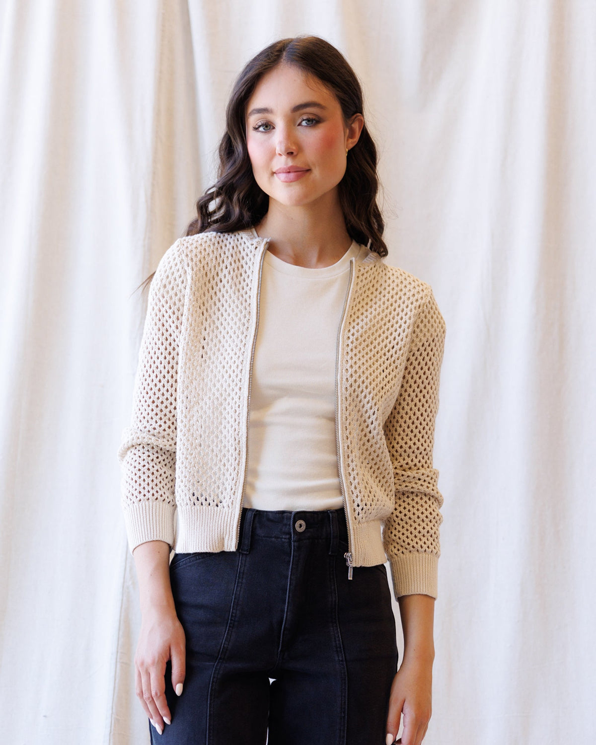 Signature Sweater Jacket Downeast