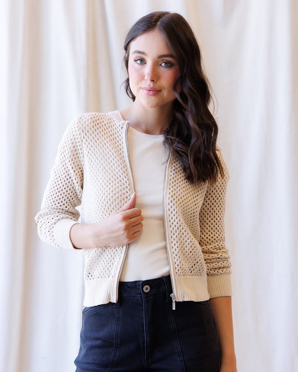 Signature Sweater Jacket Downeast