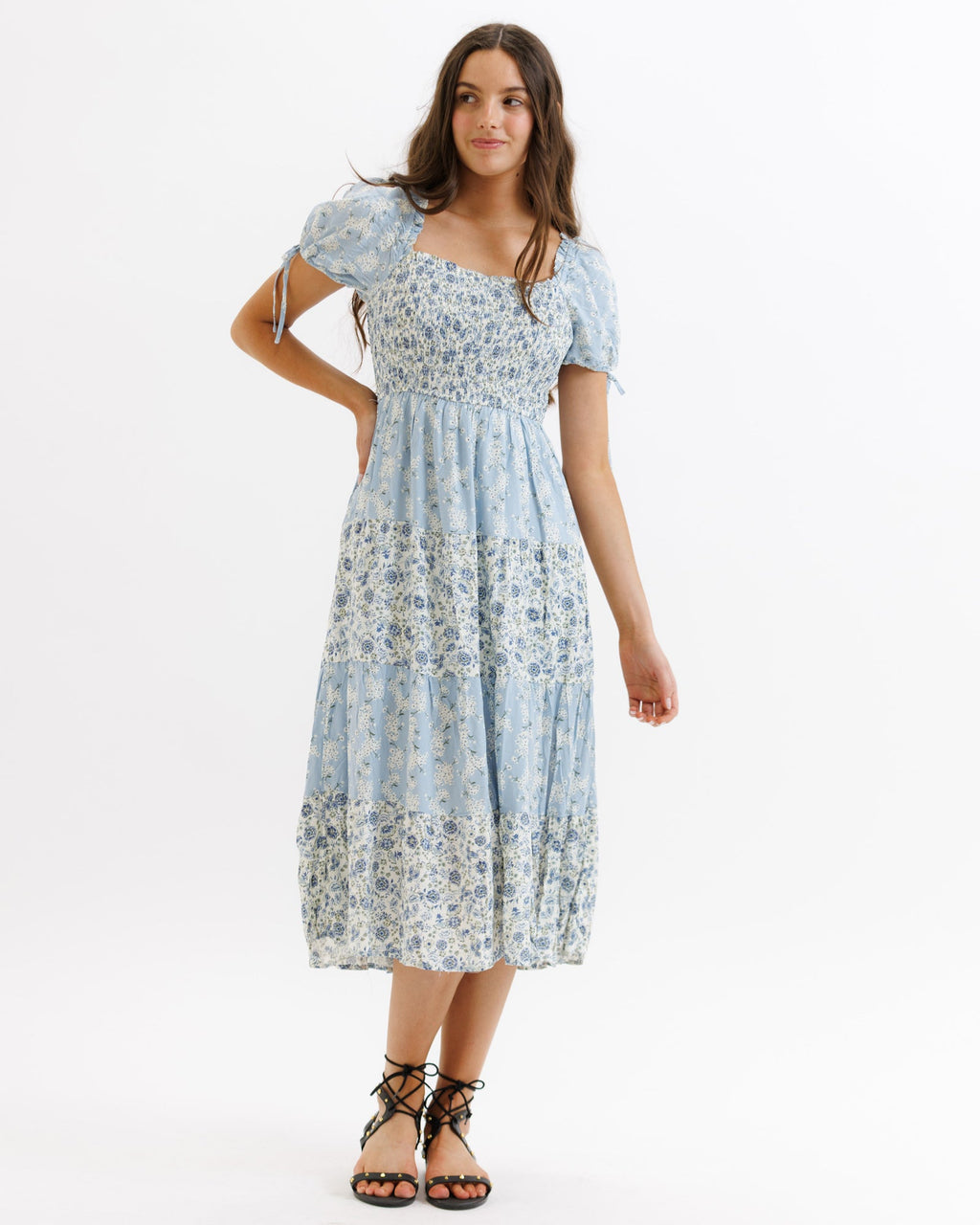 Fresh Bouquet Dress Downeast