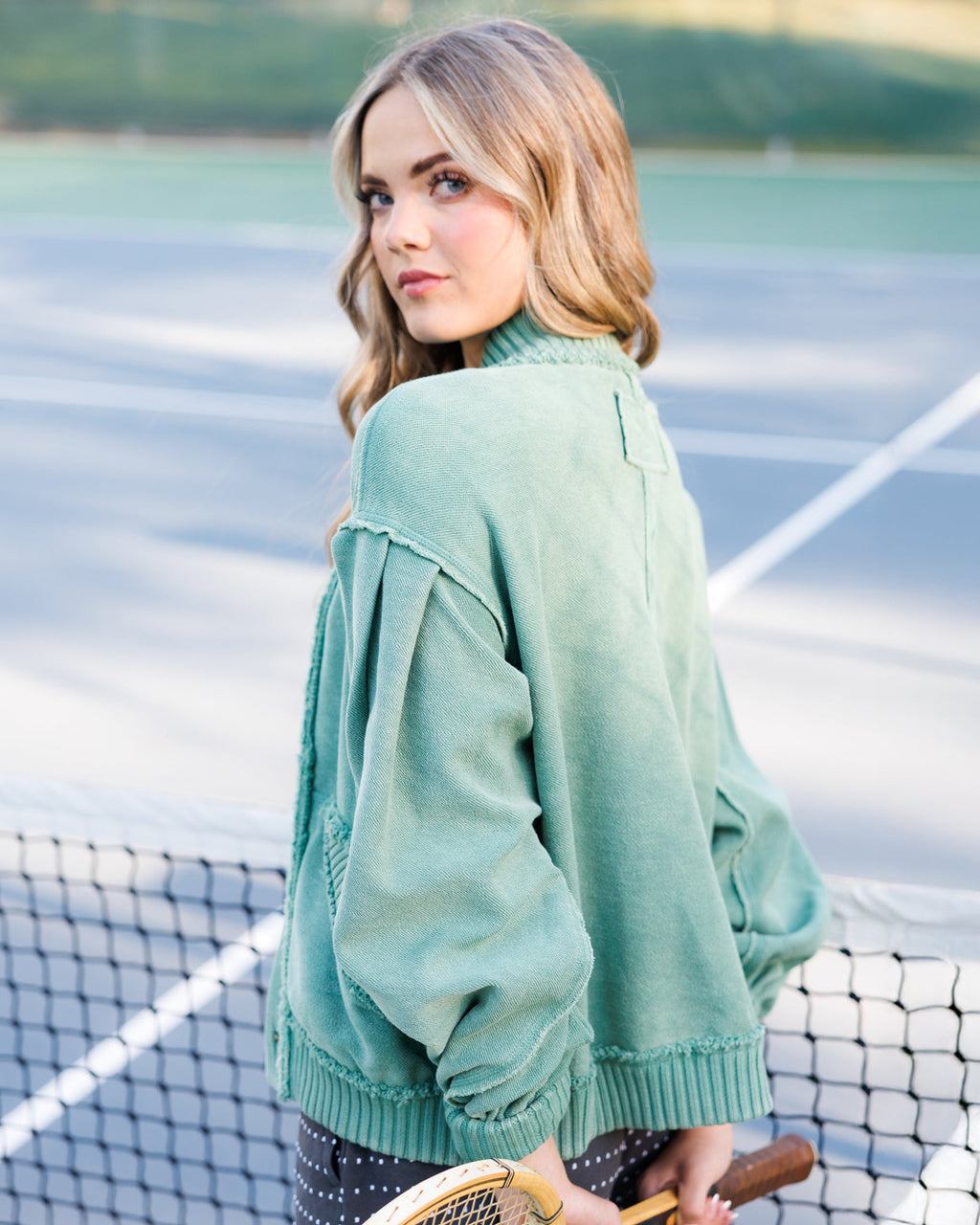 Campus Cardi Coat Downeast