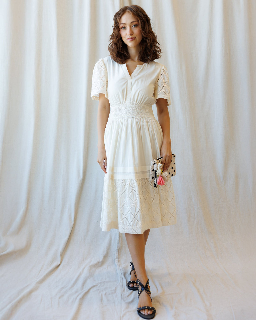 Icon Demi Lace Dress Downeast
