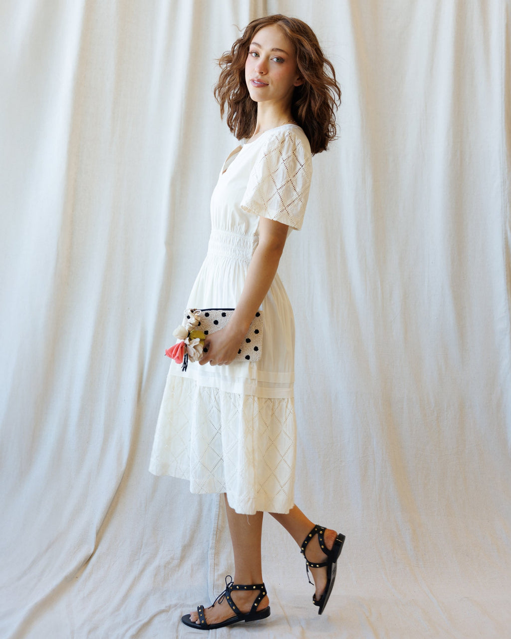 Icon Demi Lace Dress Downeast
