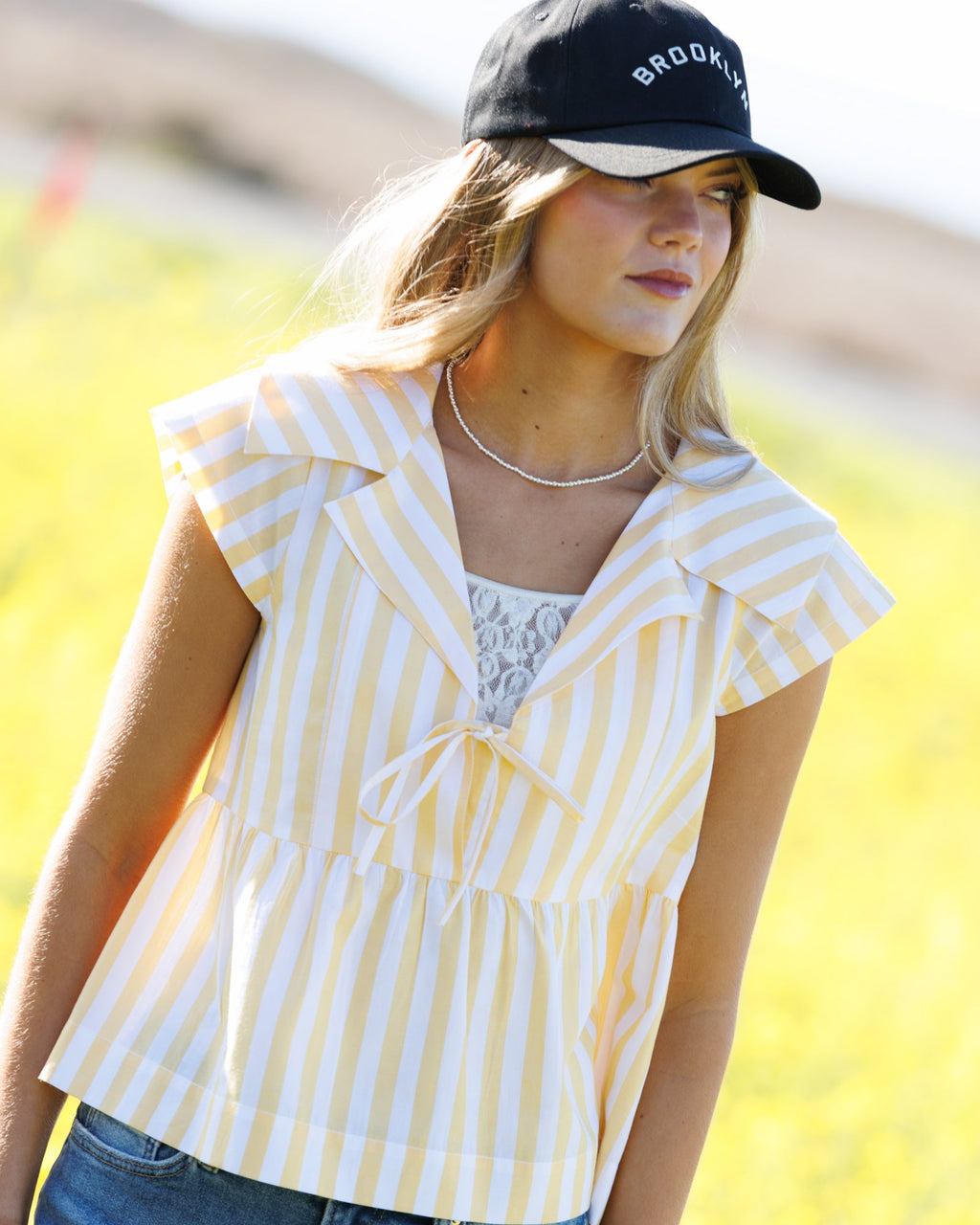 Sunshine Stripe Top - Final Sale Downeast