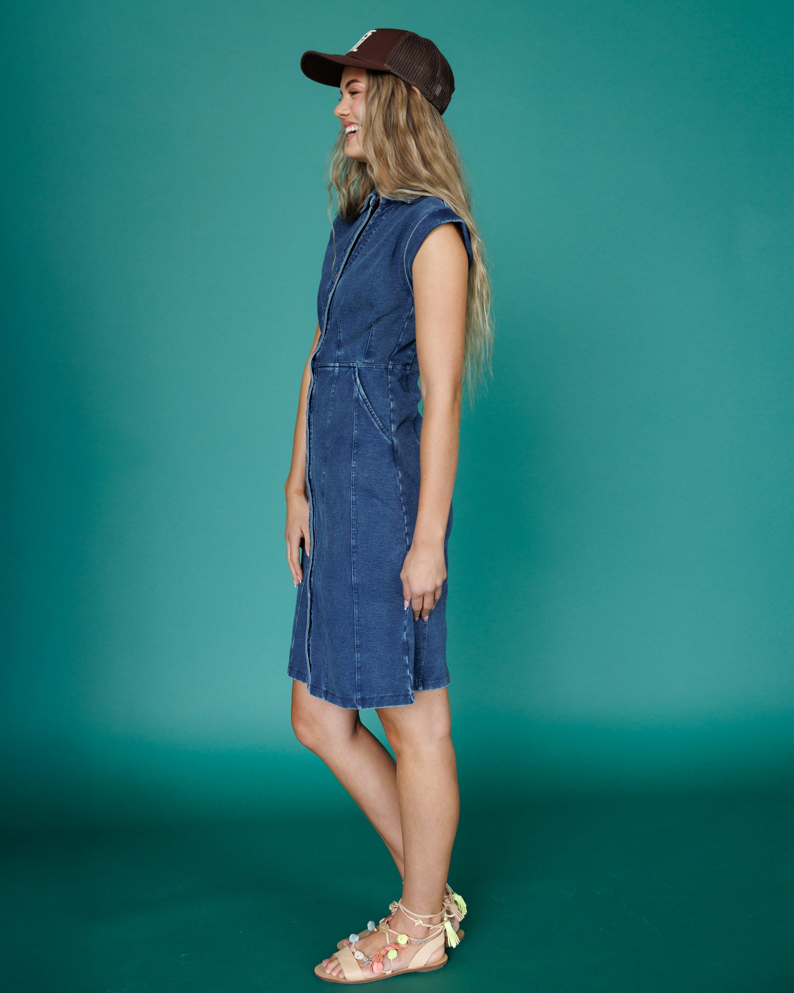 Brocante Dress Downeast