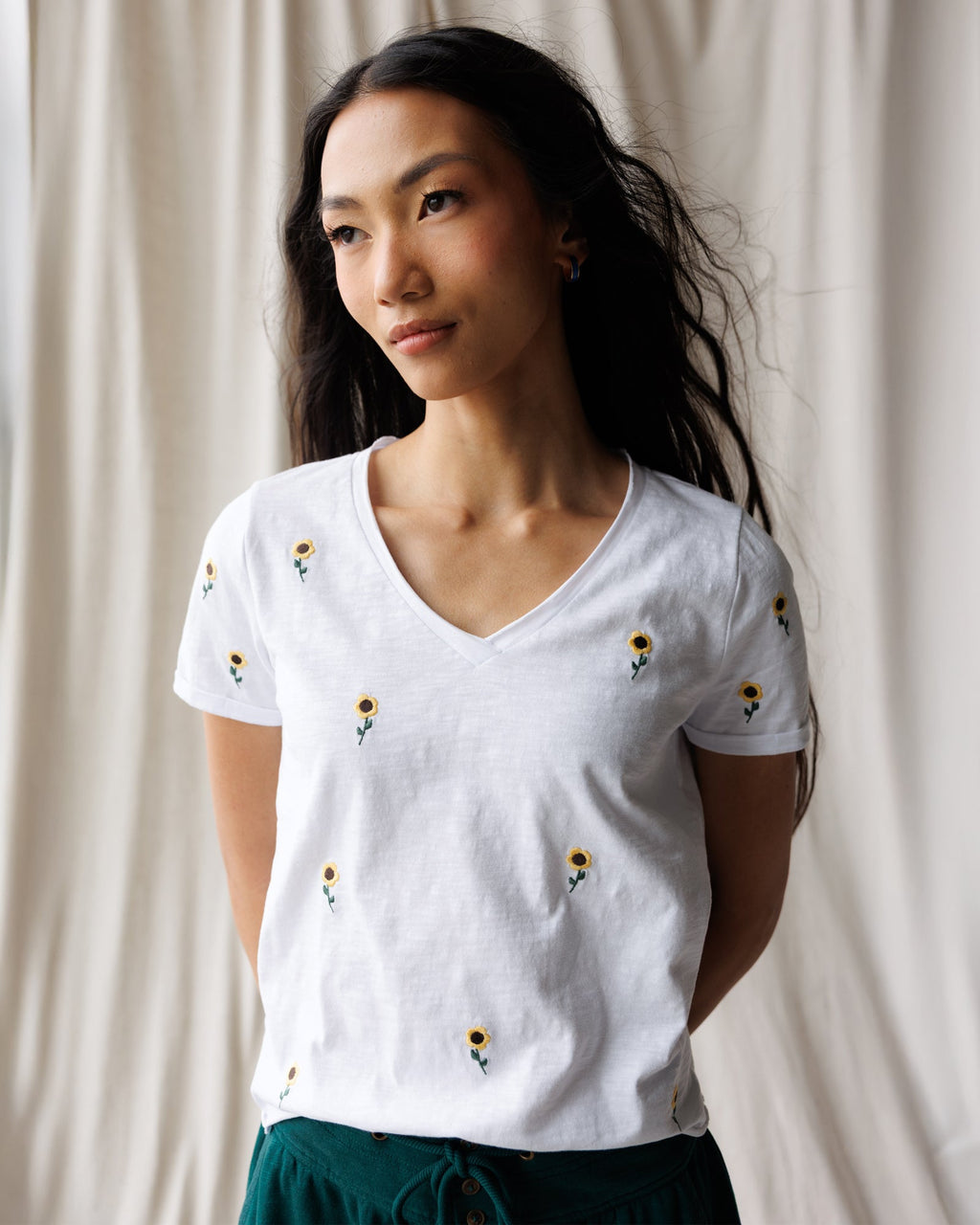 Sunflower Fields Tee Downeast