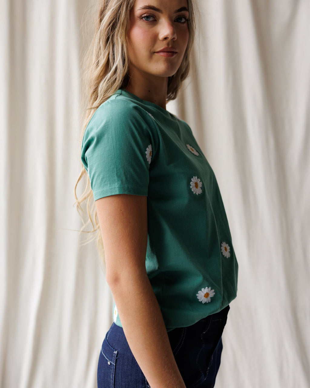 Pretty Petals Tee Downeast