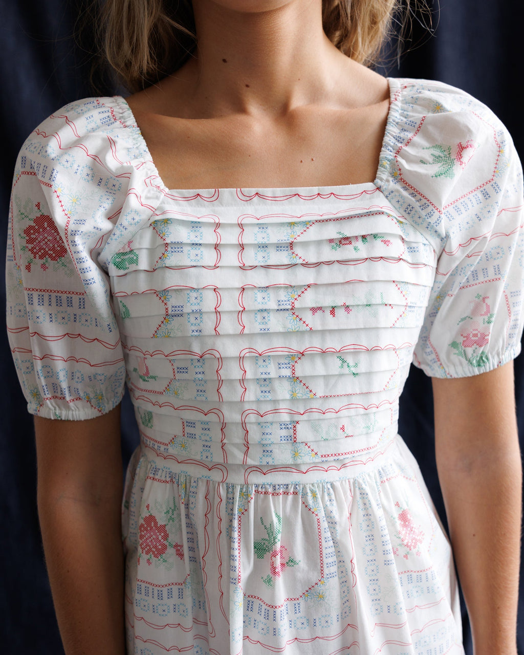 Cross Stitch Crochet Dress Downeast