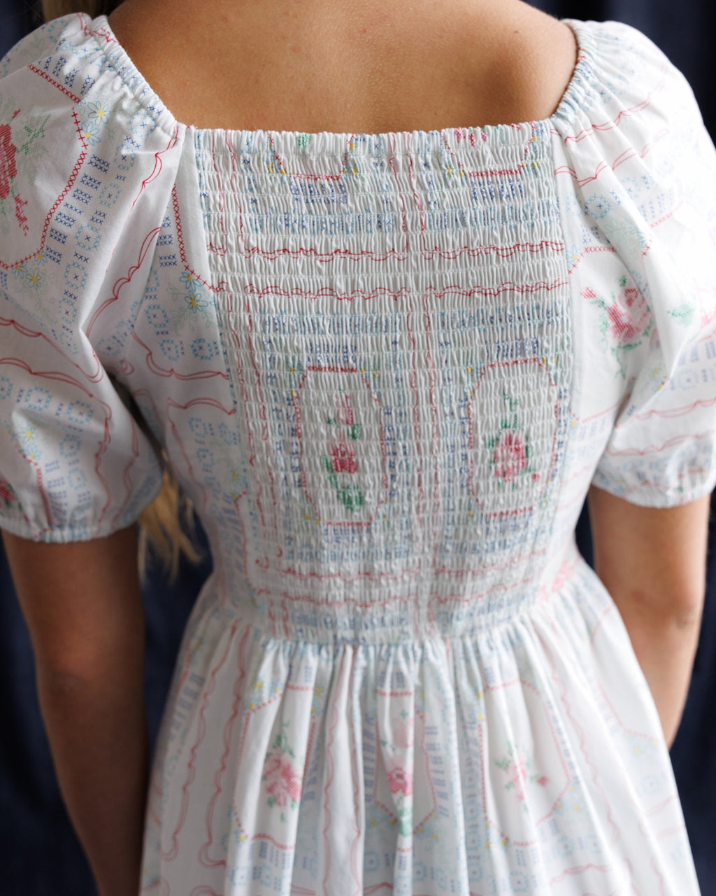 Cross Stitch Crochet Dress Downeast