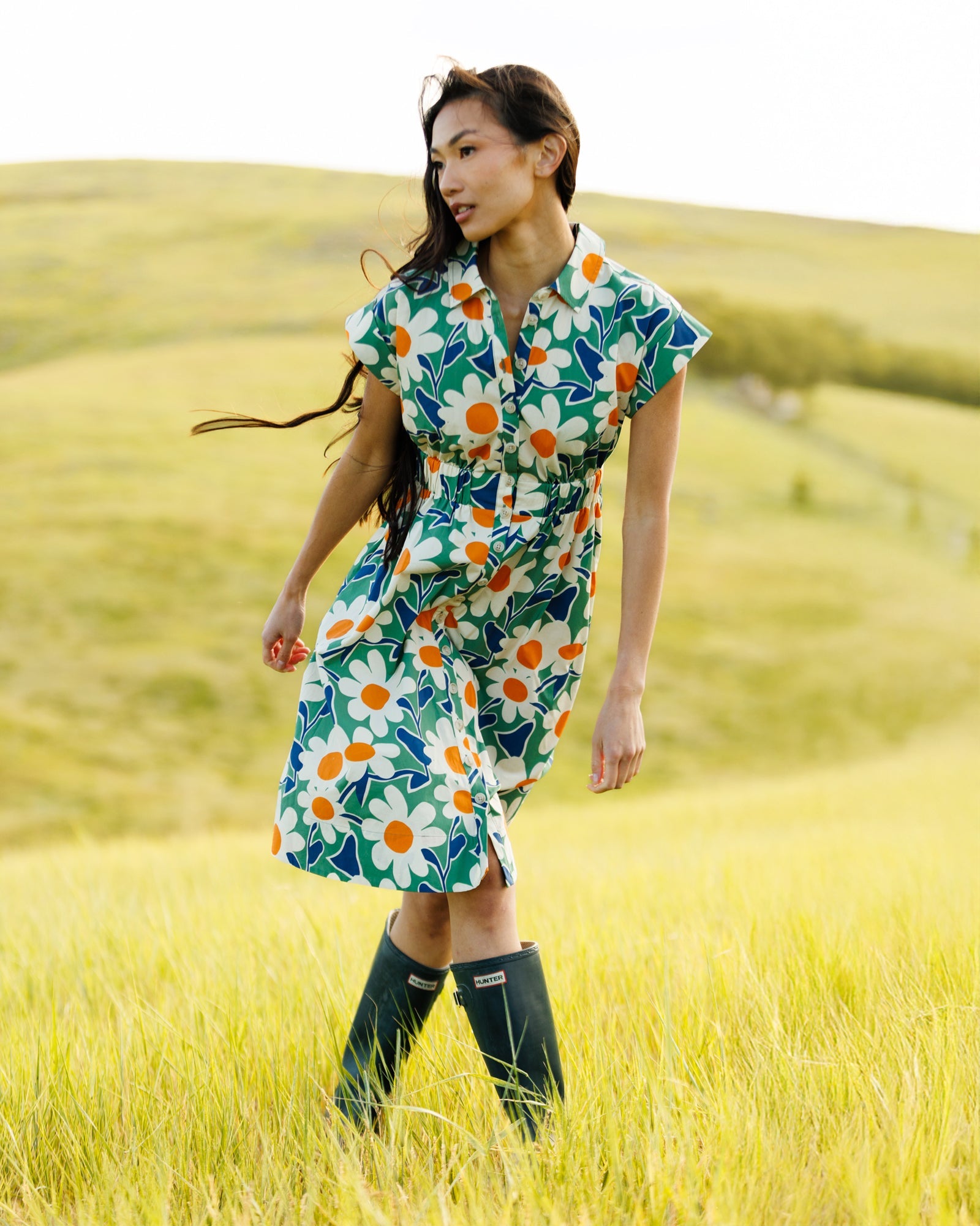 Newberry Dress Downeast