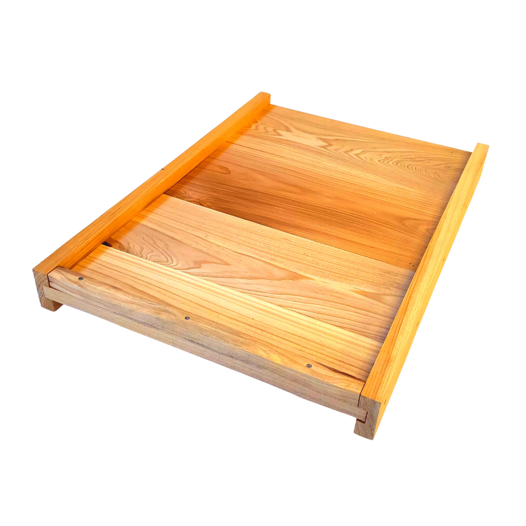 10-Frame Cypress Solid Bottom Board Foxhound Bee Company