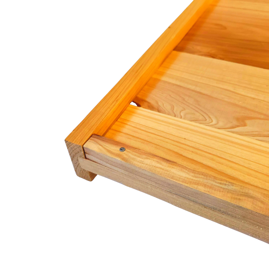 10-Frame Cypress Solid Bottom Board Foxhound Bee Company