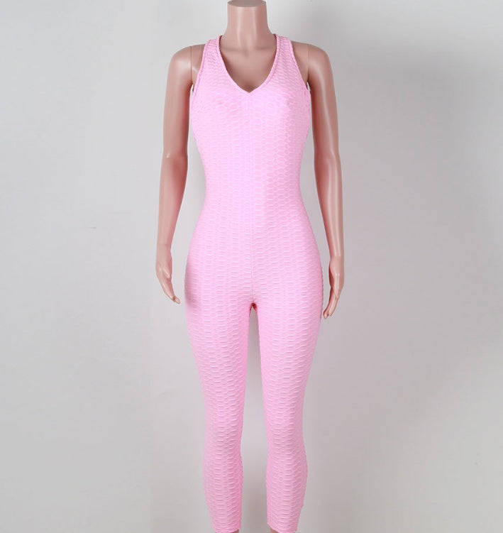 Yoga pants, honeycomb pants, female yoga fitness jumpsuit Social Buzz eSIMs