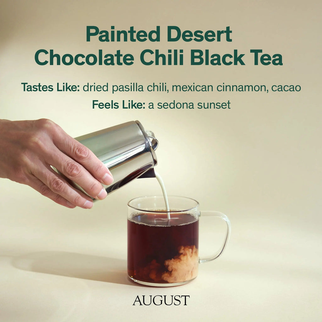 Painted Desert - Chocolate Chili Black Tea August Uncommon Tea