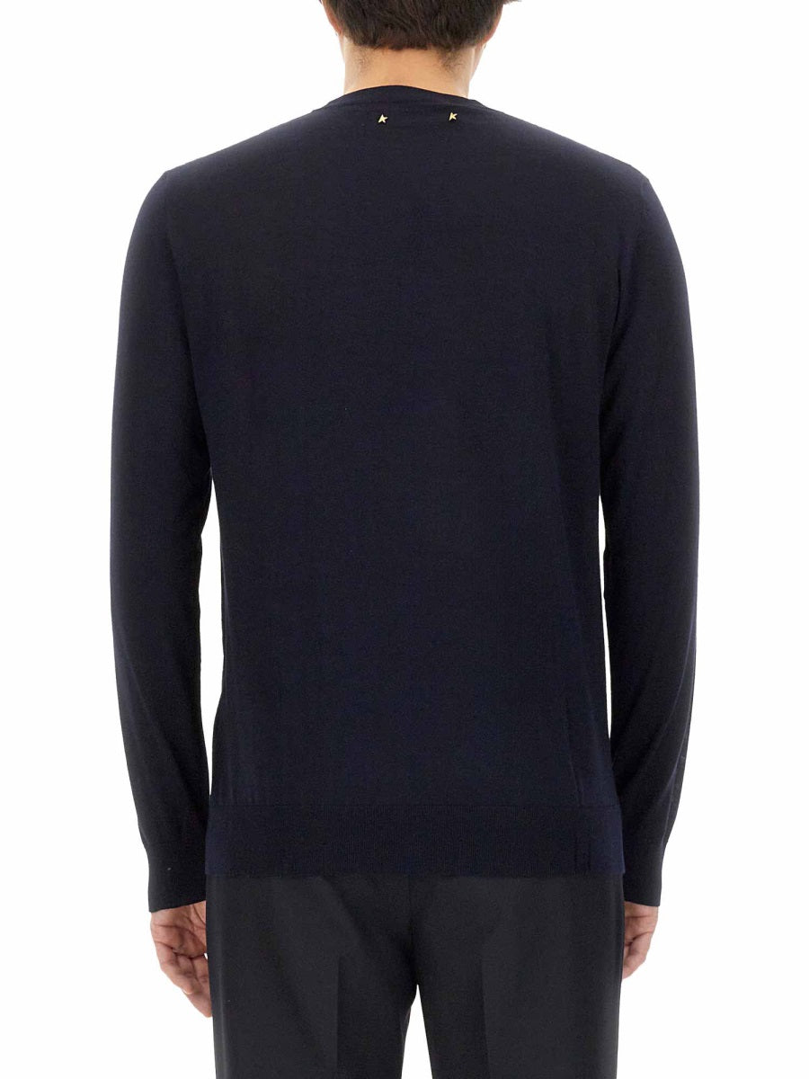 Golden Goose Men Wool Jersey.