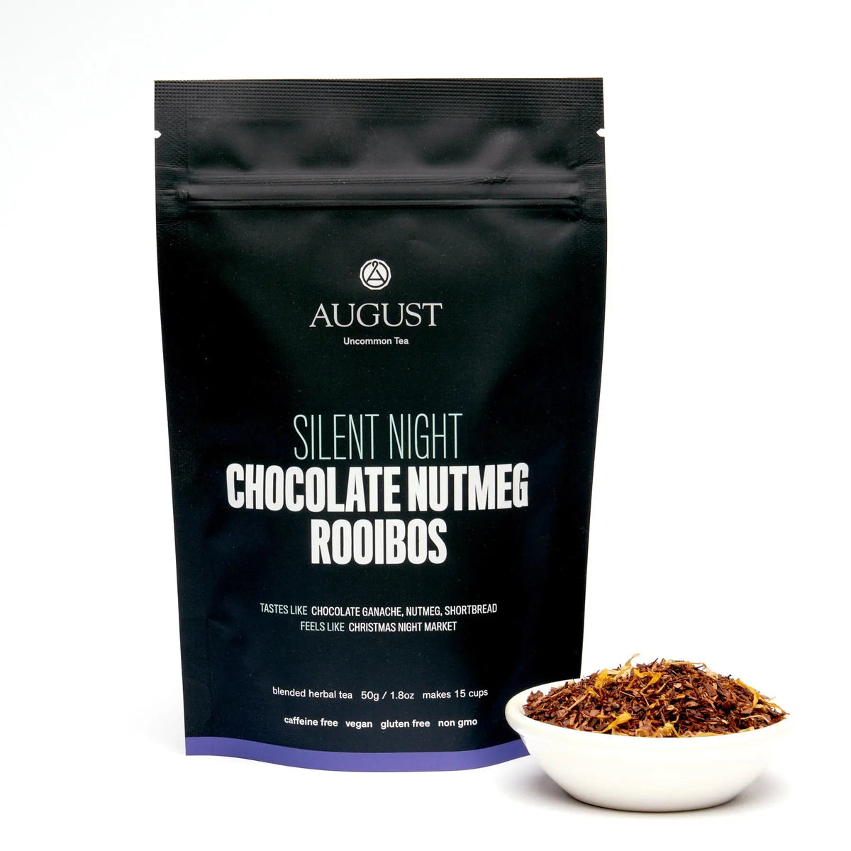 Silent Night - Chocolate Nutmeg Rooibos (Caffeine Free) August Uncommon Tea