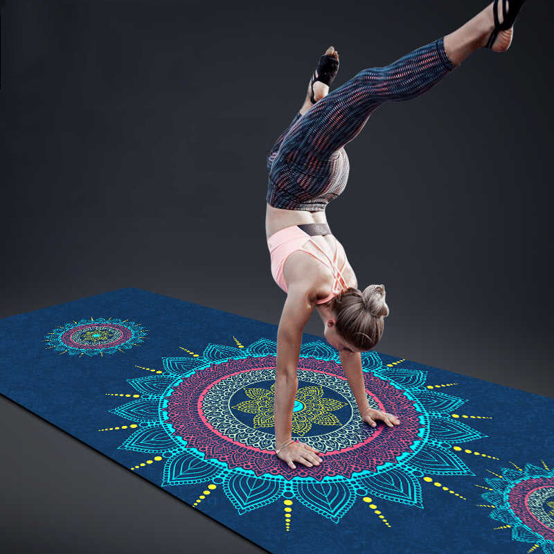 Yoga mat beginner fitness yoga rubber non-slip mat Social Buzz eSIMs