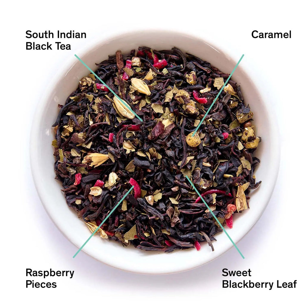 Razzmatazz - Raspberry Burnt Sugar Black Tea August Uncommon Tea