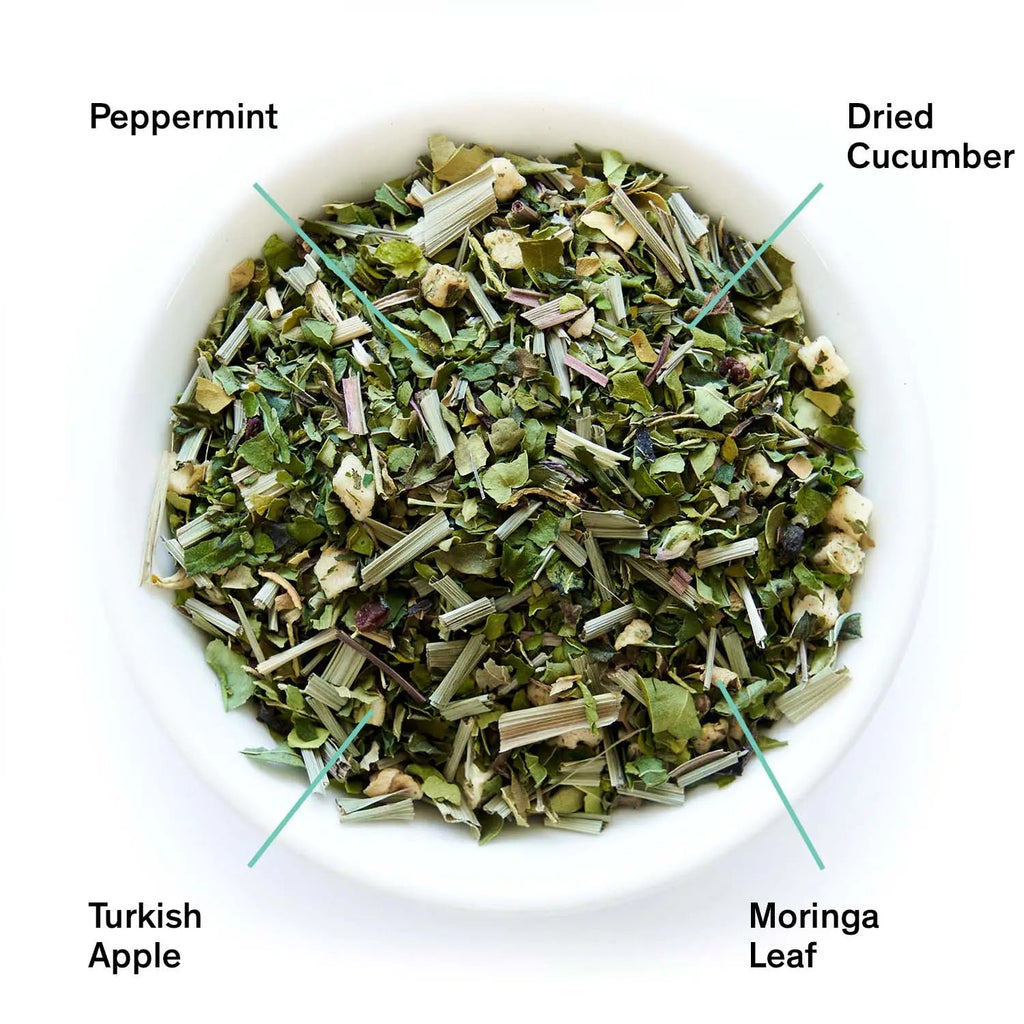 Olympus - Mint Cucumber Herbal Tea (Caffeine Free) August Uncommon Tea