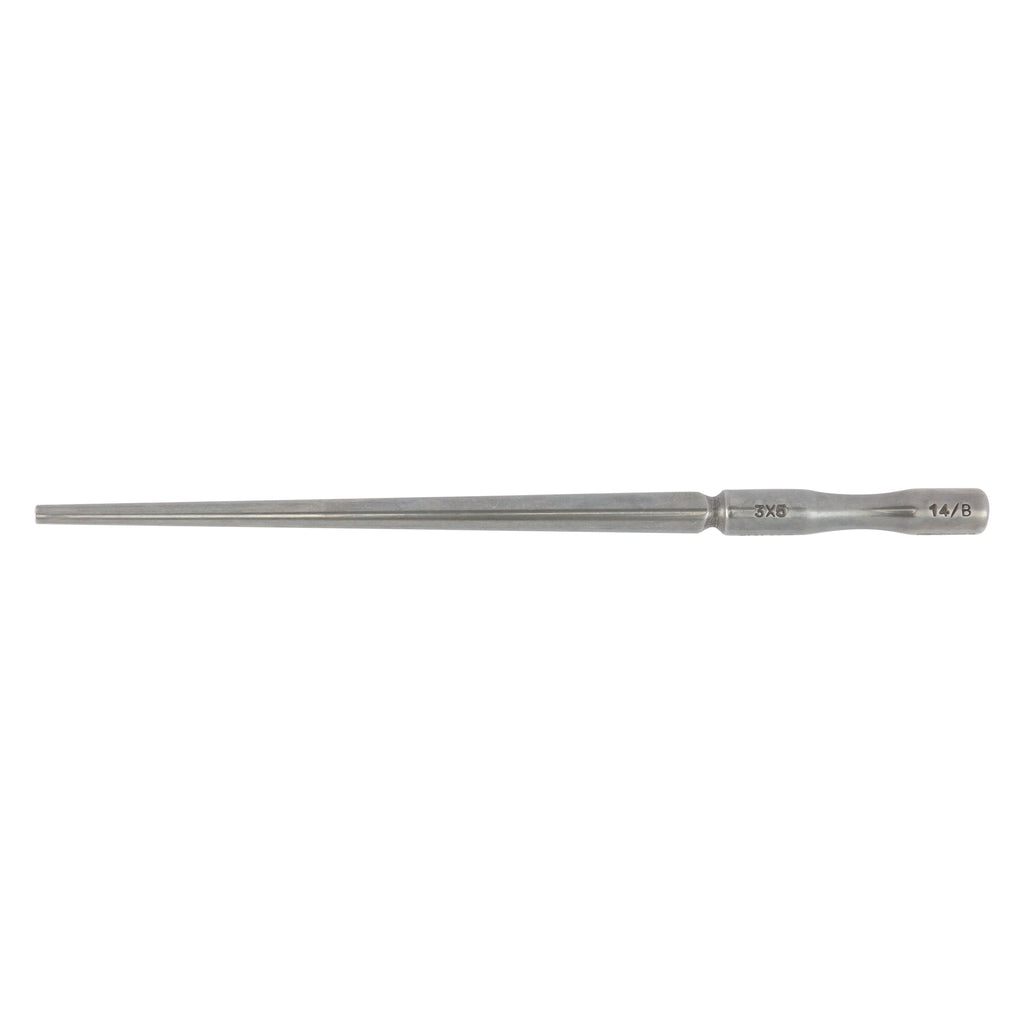 Small Oval Forming Mandrel, 8x10mm - 3x5mm, Hardened Steel