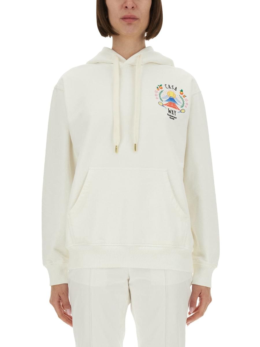 Casablanca Women "Casaway Mountain" Sweatshirt