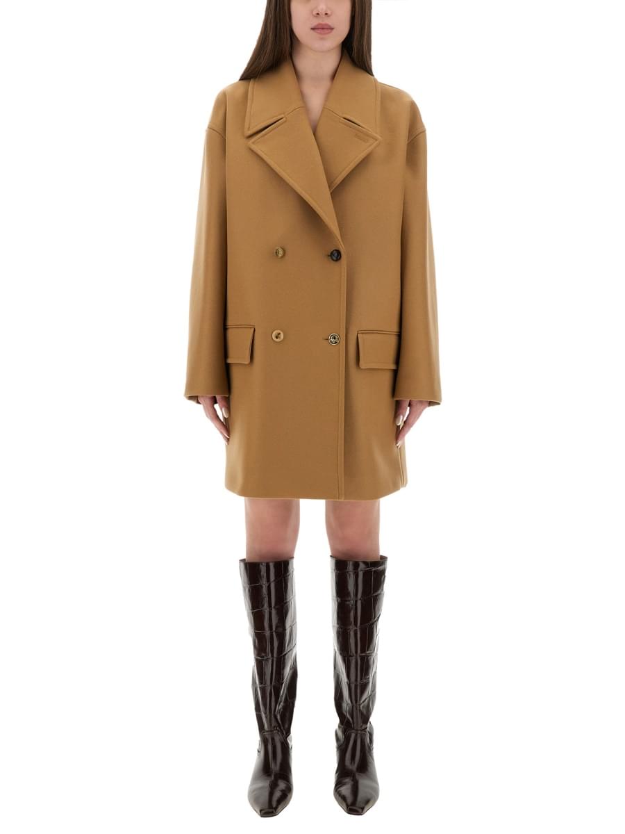 Moschino Women Double-Breasted Coat