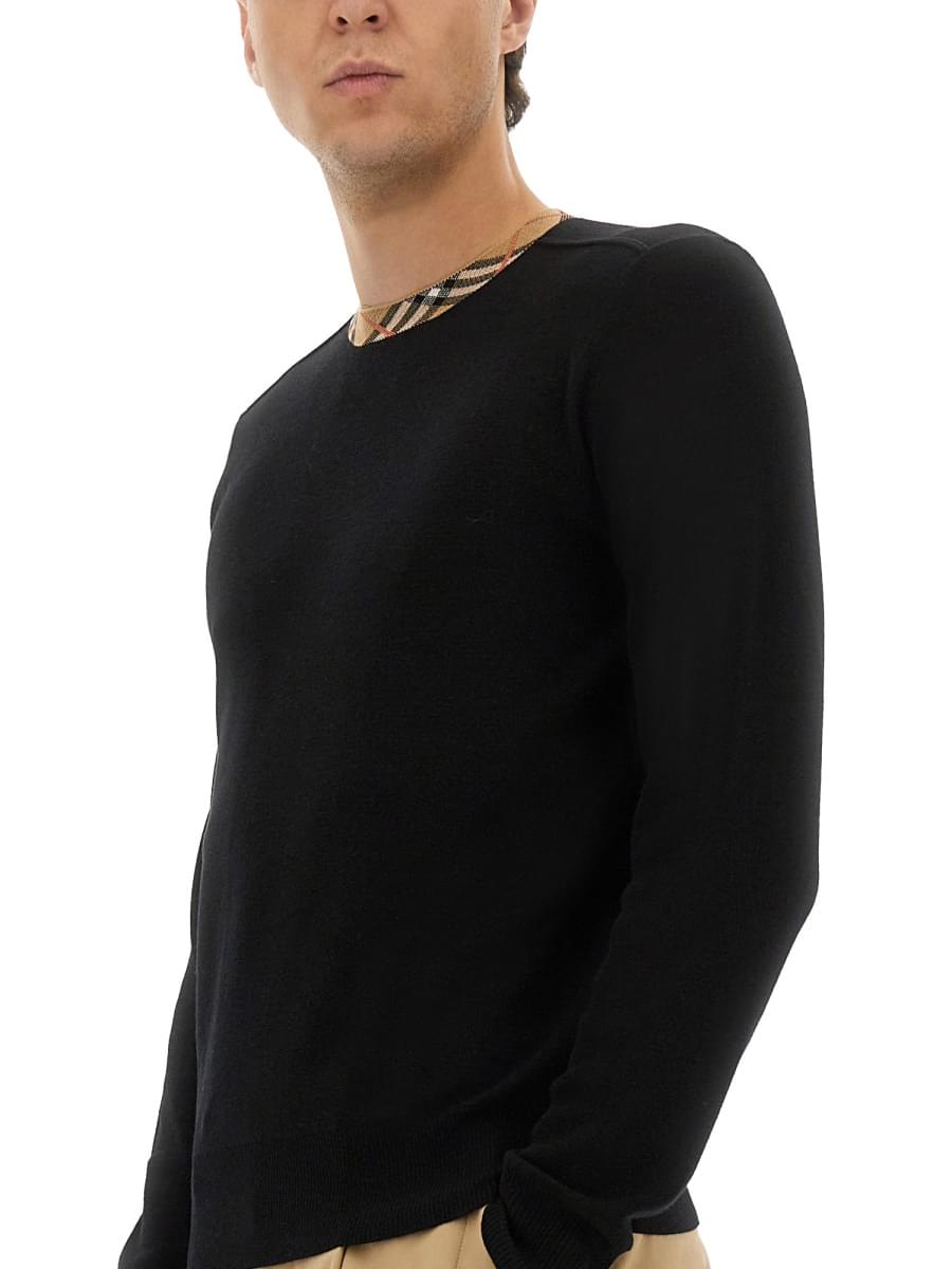 Burberry Men Wool Jersey.