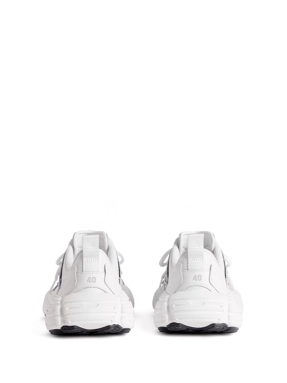 Balenciaga Women Monday Cowskin And Polyester Sneakers