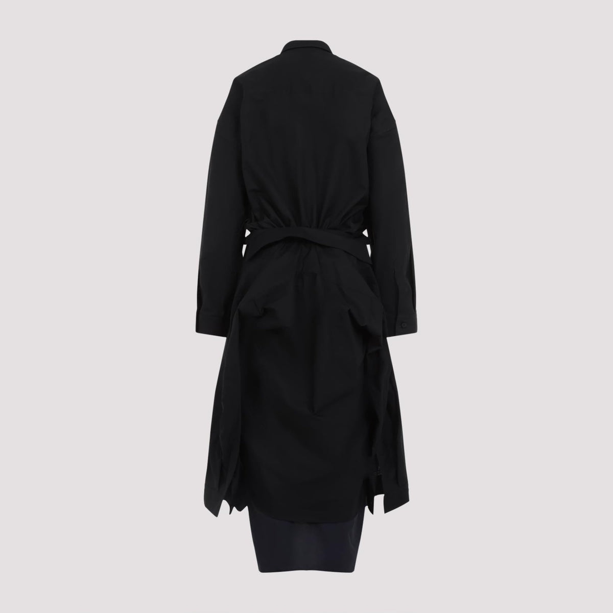 Balenciaga Maxi Patched Shirt Women