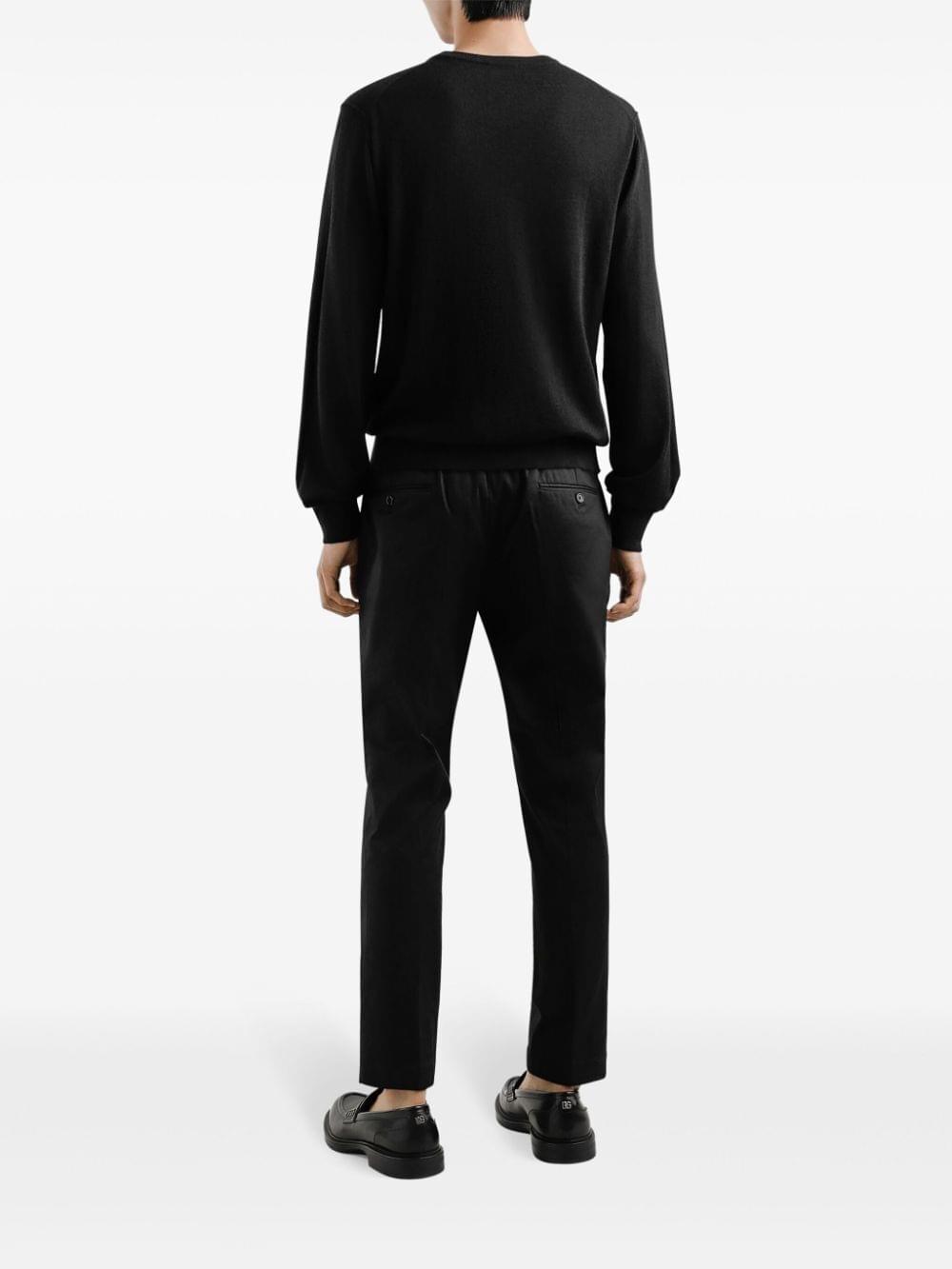 Dolce & Gabbana Men Tailored Cotton Trousers