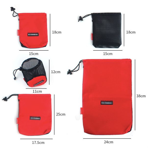 5 pieces Oxford drawstring bags