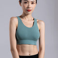 Running Shockproof Vest-style Gathering And Shaping All-in-one Yoga Fitness Bra Social Buzz eSIMs