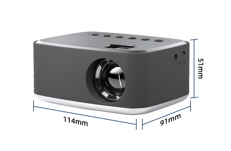 Mini Mini Projector Home Portable 1080P HD Small Projector