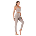Yoga Solid Color Sports Underwear Suit Fitness Yoga Pants Yoga Suit Social Buzz eSIMs