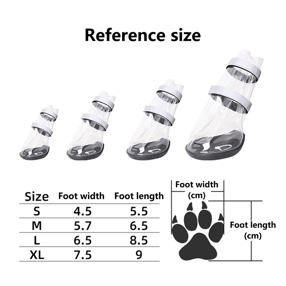 Waterproof Shoes For Pets Splash Proof Large Dogs