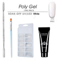 Nail Art Fast-drying Phototherapy Glue Multi-Color Extension Glue 15ml Set