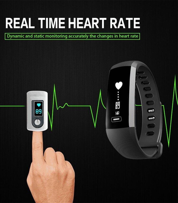 M2 Smart Bracelet R5MAX Sleep Heart Rate Blood Pressure
