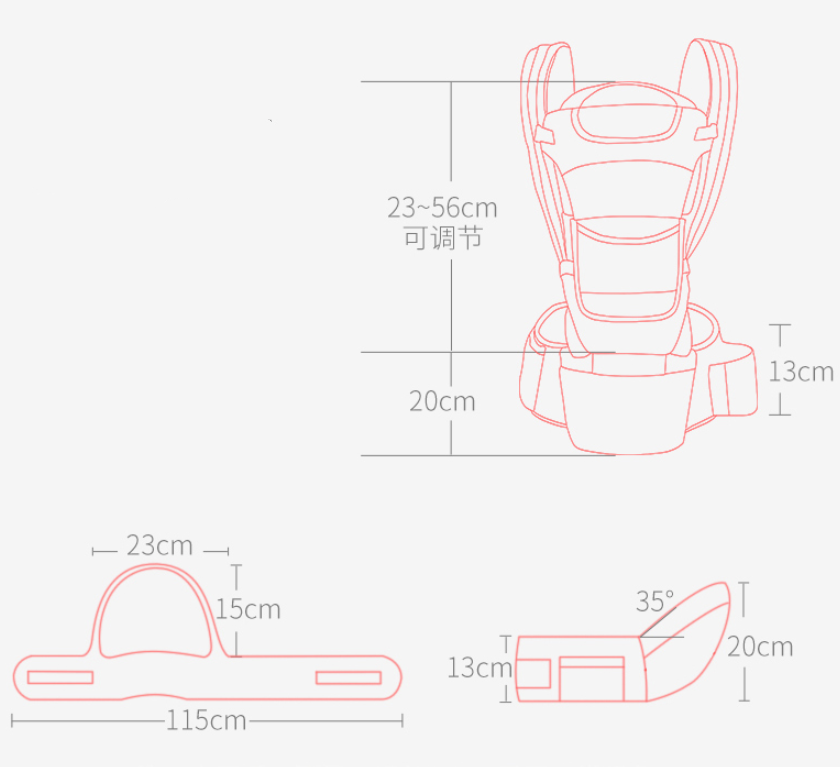 Waist stool