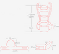 Waist stool