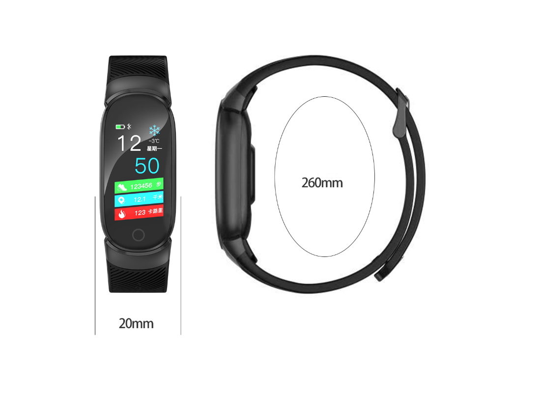 QW16 new smart sports bracelet