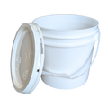 1 Gallon Round Bucket and Lid with Gasket