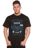 Off Road Adventure Spun Bamboo® Men's Bamboo Viscose/Organic Cotton Short Sleeve Graphic T-Shirt Spun Bamboo